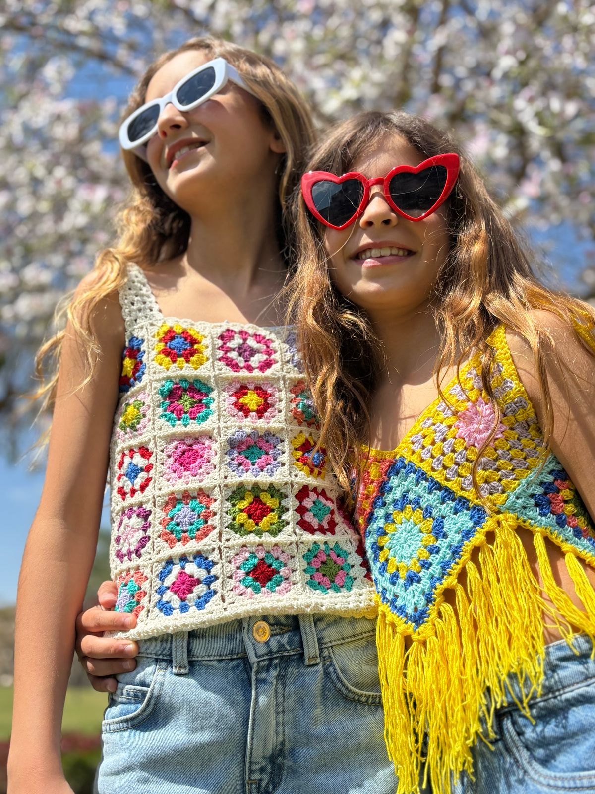 Lemonita fringe top